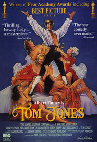 Tom Jones Movie Poster Print showcasing classic film art.