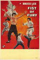 Fists of Fury Movie Poster Print showcasing intense martial arts action.