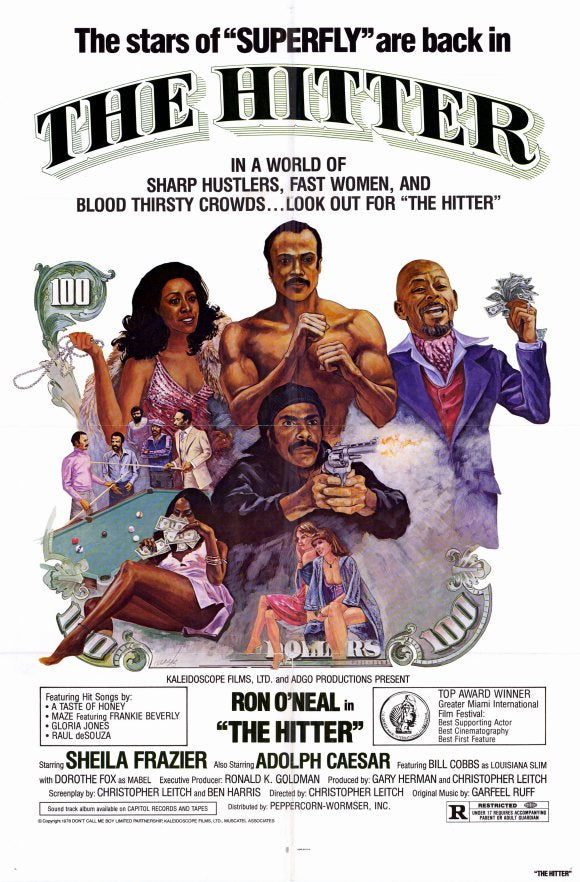The Hitter Movie Poster Print showcasing cinematic art.