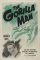 The Gorilla Man Movie Poster Print - vibrant film artwork.