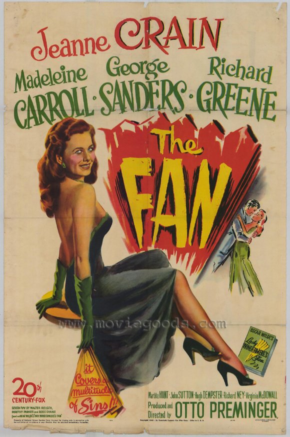 The Fan Movie Poster Print showcasing cinematic art.