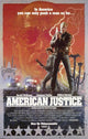 American Justice Movie Poster Print showcasing themes of justice and truth.