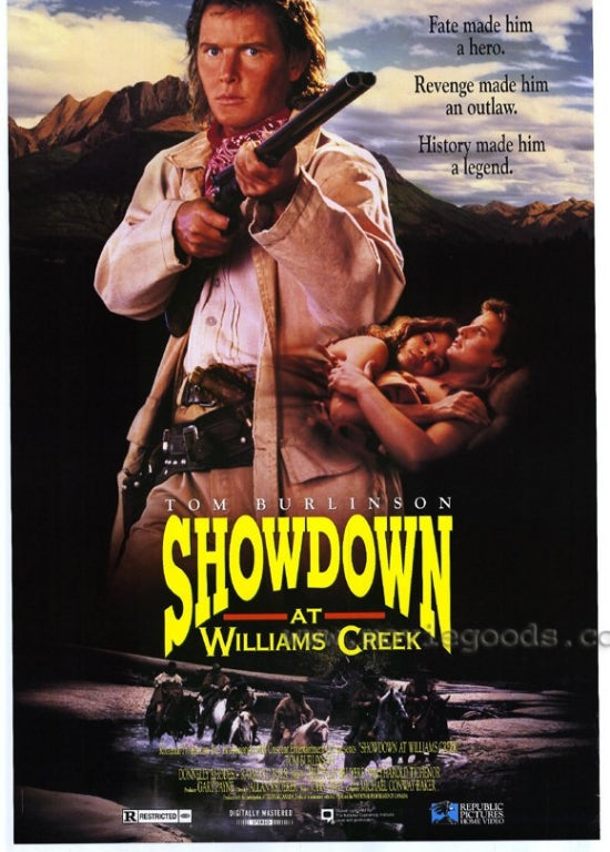 Showdown at Williams Creek Movie Poster Print showcasing classic film art