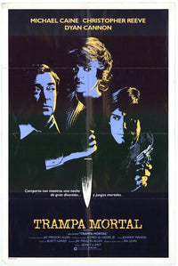 Deathtrap Movie Poster Print showcasing a classic thriller design.