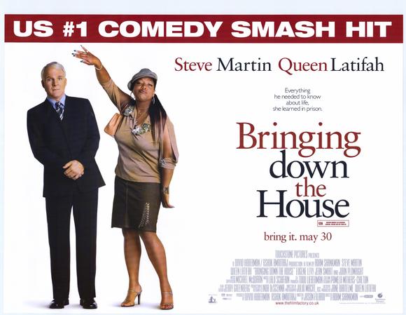Bringing Down the House Movie Poster Print showcasing vibrant colors and comedic theme.