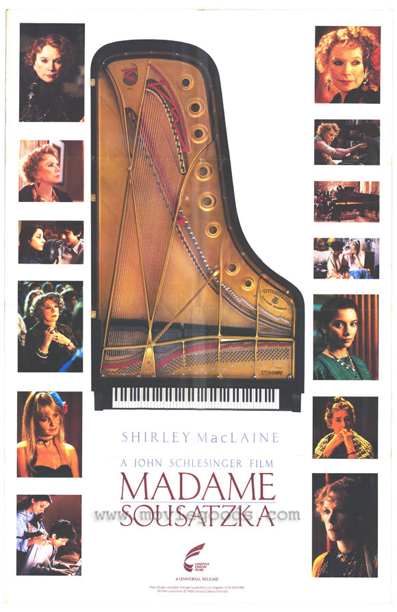 Madame Sousatzka Movie Poster Print featuring vibrant colors and engaging design.