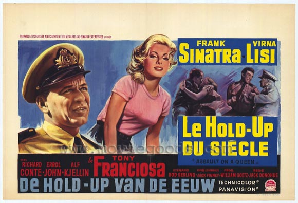 Assault on a Queen Movie Poster Print featuring iconic film artwork.