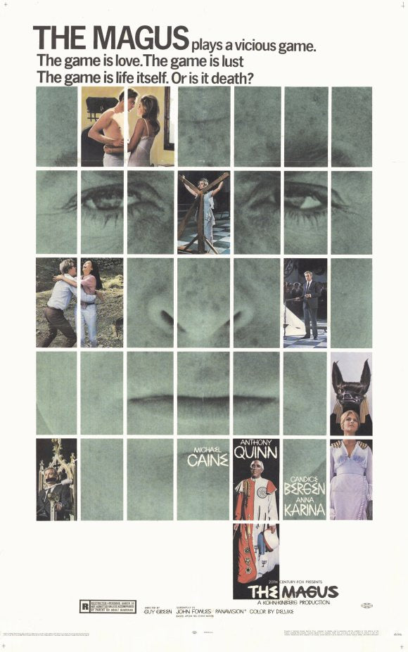 The Magus Movie Poster Print showcasing captivating visuals and enigmatic narrative.