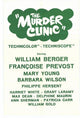 The Murder Clinic Movie Poster Print showcasing suspense and intrigue.