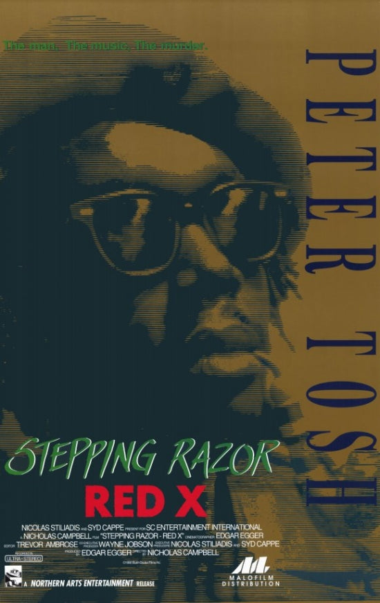 Stepping Razor - Red X Movie Poster Print showcasing vibrant colors and dynamic imagery.