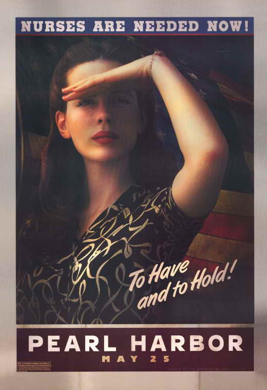 Pearl Harbor Movie Poster Print showcasing historical film imagery.