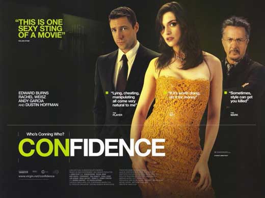 Confidence Movie Poster Print showcasing dynamic visuals.