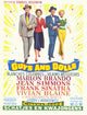 Guys and Dolls Movie Poster Print showcasing classic cinema art.