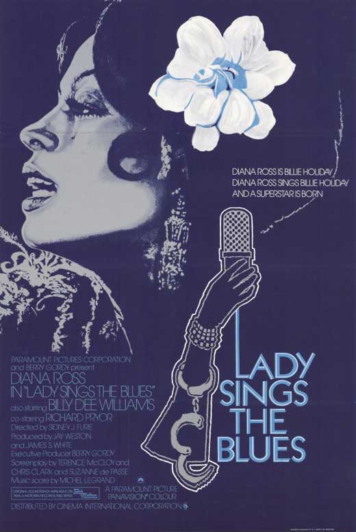 Lady Sings the Blues Movie Poster Print showcasing vibrant visuals.