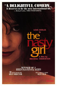 The Nasty Girl Movie Poster Print featuring vibrant colors and dynamic imagery.