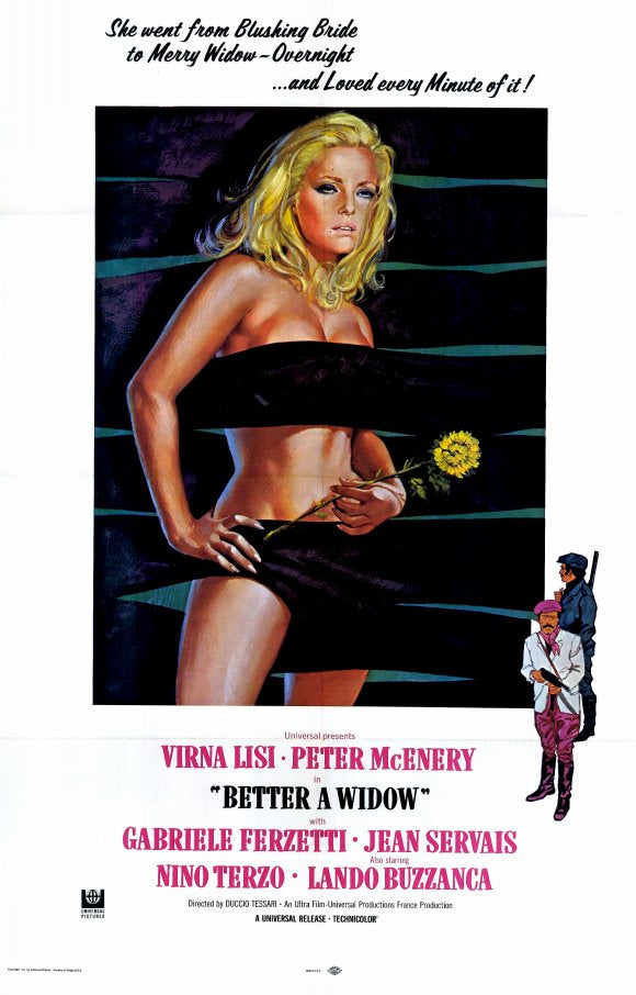 Better a Widow Movie Poster Print showcasing cinematic art.