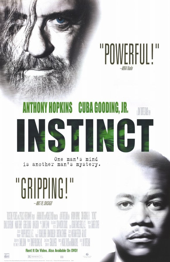 Instinct Movie Poster Print featuring captivating cinematic art.