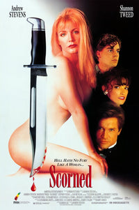 Scorned Movie Poster Print featuring captivating cinematic artwork.