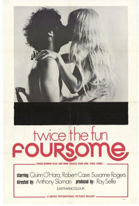 Foursome Movie Poster Print featuring vibrant colors and high-quality detail.