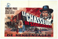 Witchfinder General Movie Poster Print showcasing classic horror film imagery.