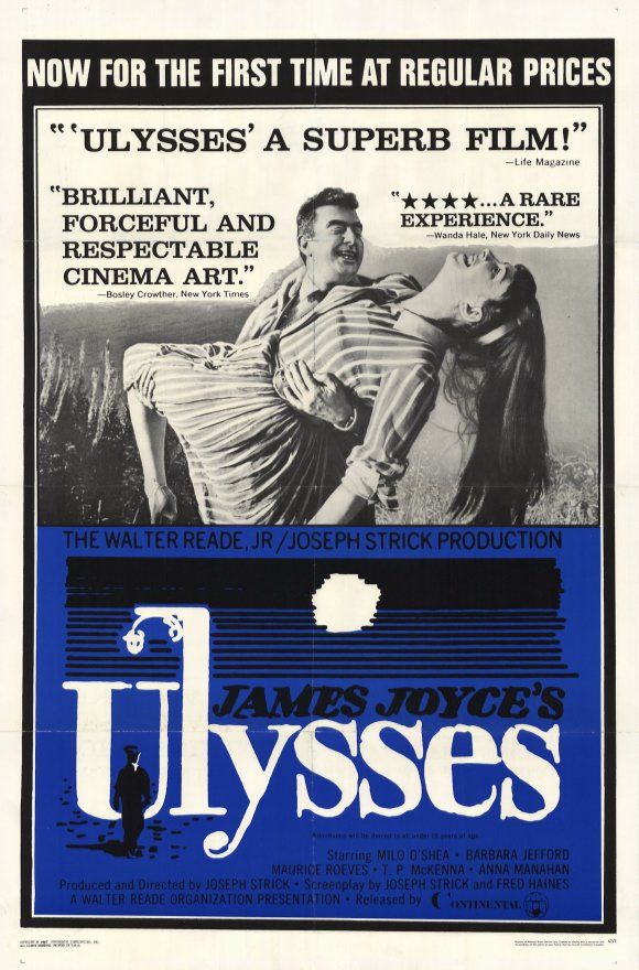 Ulysses Movie Poster Print featuring classic cinematic artwork.
