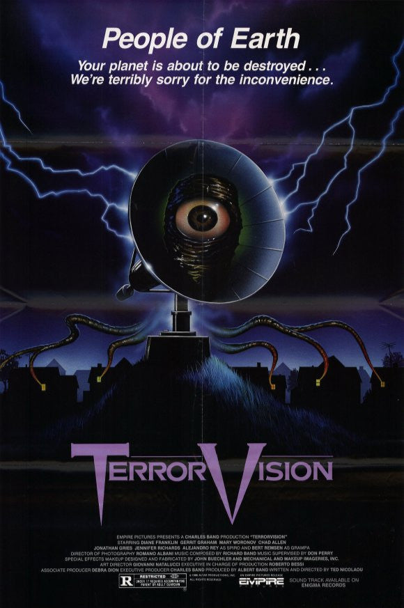 Terror Vision Movie Poster Print - 11x17 Wall Art
