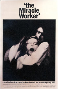 The Miracle Worker Movie Poster Print (27x40)