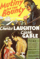 Mutiny on the Bounty Movie Poster Print showcasing classic film art.