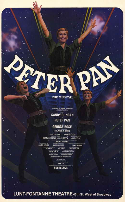 Peter Pan Broadway Movie Poster Print 11x17