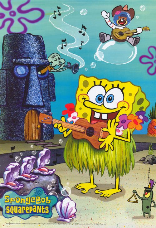 SpongeBob SquarePants Movie Poster Print (11x17) - Fun Wall Art
