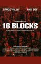 16 Blocks Movie Poster Print showcasing dramatic film imagery.