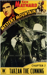 Mystery Mountain Movie Poster Print showcasing vibrant colors and dynamic imagery.