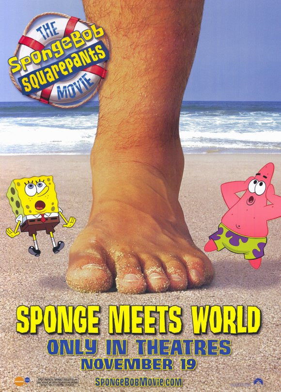 SpongeBob SquarePants Movie Poster Print - 11x17