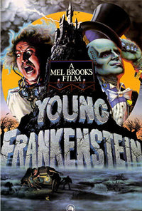 Young Frankenstein Movie Poster Print showcasing classic comedy.