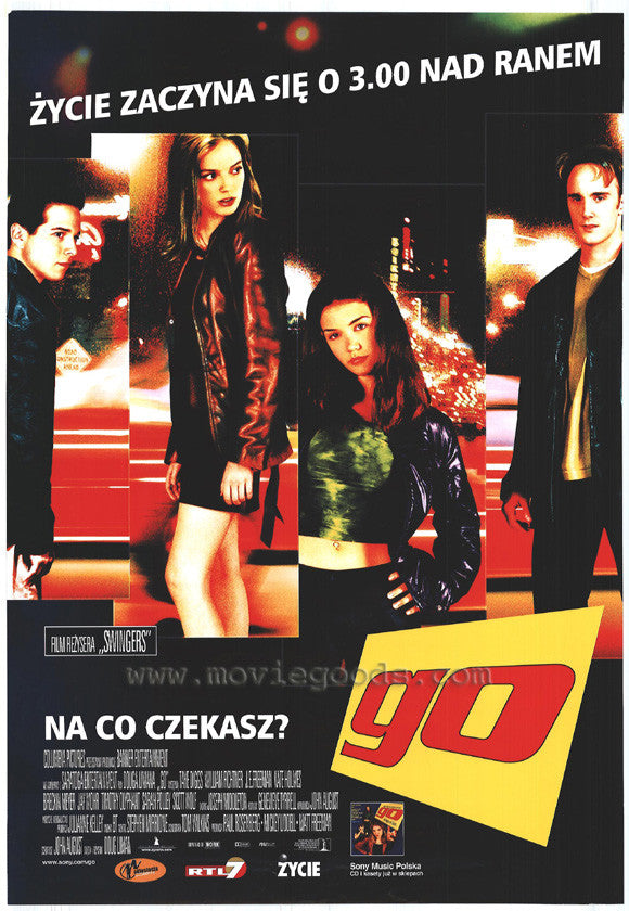 Go Movie Poster Print (11x17) | Classic Film Decor