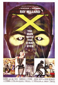 X: The Man with X-Ray Eyes Movie Poster Print (27x40)