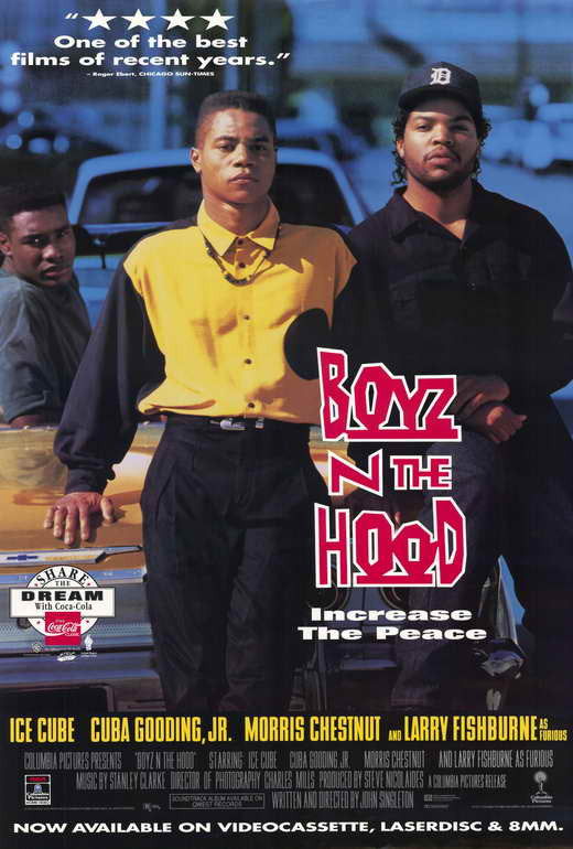 Boyz N the Hood Movie Poster Print - 27x40 Size