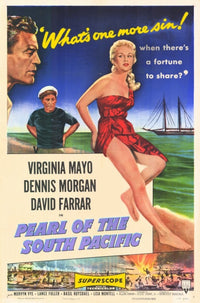 Pearl of the South Pacific Movie Poster Print showcasing classic film imagery.