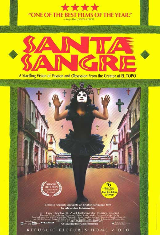 Santa Sangre Movie Poster Print - 11x17 - Pop Culture Graphics