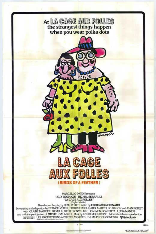 La Cage aux Folles Movie Poster Print (11x17)