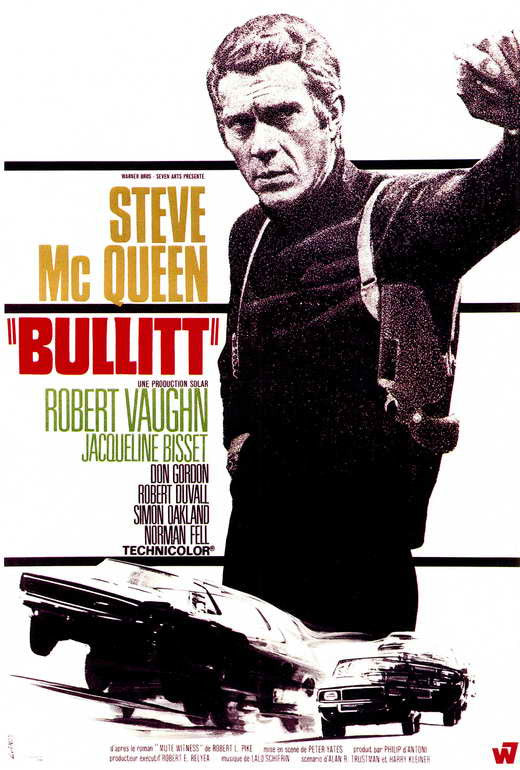 Bullitt Movie Poster Print - 27 x 40 | Posterazzi