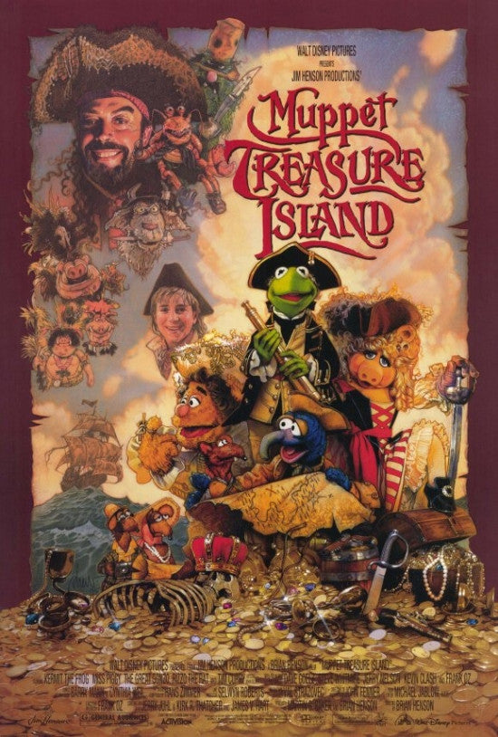 Muppet Treasure Island Movie Poster Print (27x40)