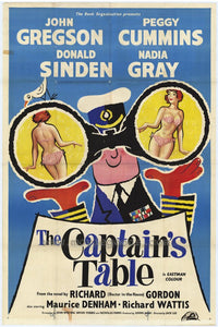 The Captain's Table Movie Poster Print showcasing vibrant cinematic imagery.