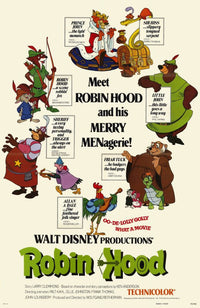 Robin Hood Movie Poster Print (11x17) | Pop Culture Graphics