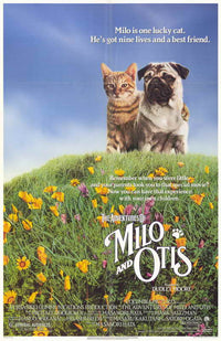 Milo & Otis Movie Poster Print (11x17) | Perfect for Home Décor