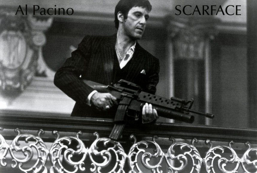 Scarface Movie Poster Print (27x40) - Iconic Film Decor