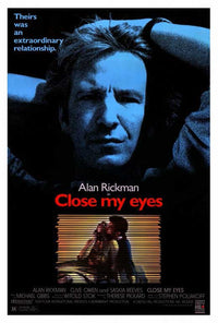 Close My Eyes Movie Poster Print (27 x 40) featuring vibrant film art.