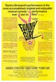 Funny Girl Movie Poster Print showcasing classic cinema art.