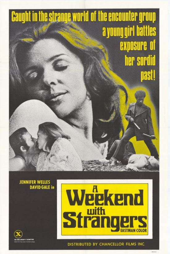 Weekend With Strangers Movie Poster Print featuring vibrant imagery.