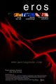 Eros Movie Poster Print featuring vibrant colors and romantic imagery.
